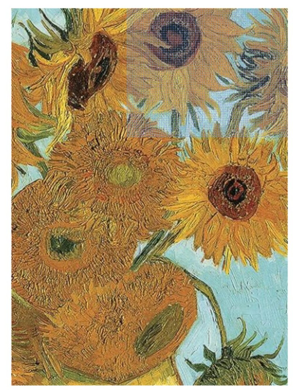 Van Gogh Sunflowers - Pocket Journal - 64 blank pages